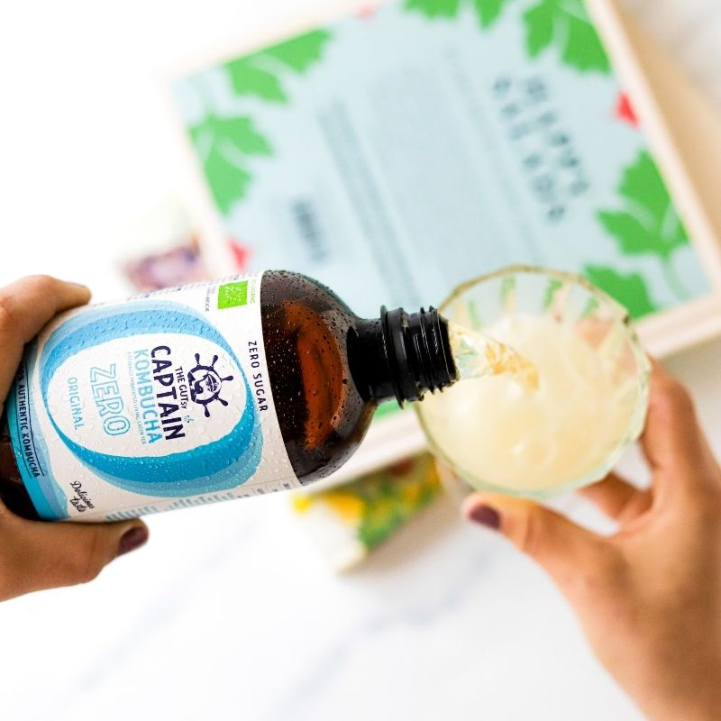 GUTsy Captain Kombucha Zero - Próbacsomag 4 x 400ml